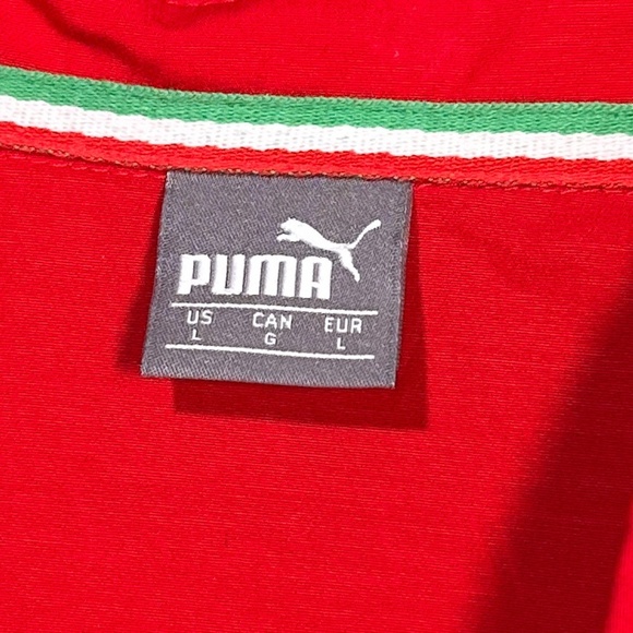 Puma Scuderia Ferrari F1 Formula 1 Engineer Racing Team Button Shirt Mens Large - Picture 6 of 9